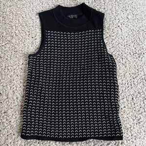 Rag & Bone Ingrid Black and White Top